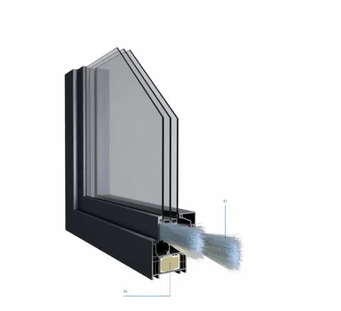 Finestra Elegant Infinity ThermoFibra foto de la fibra