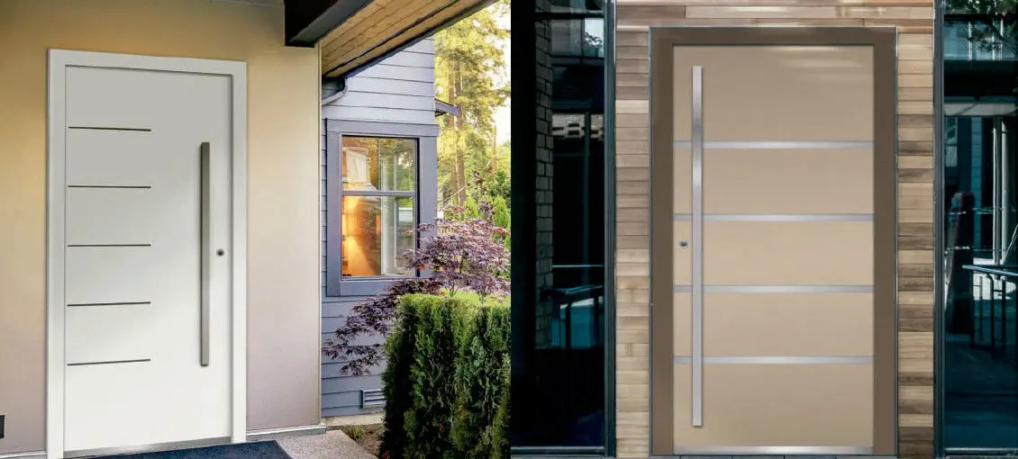 Portes d'entrada Alumini Ocultec