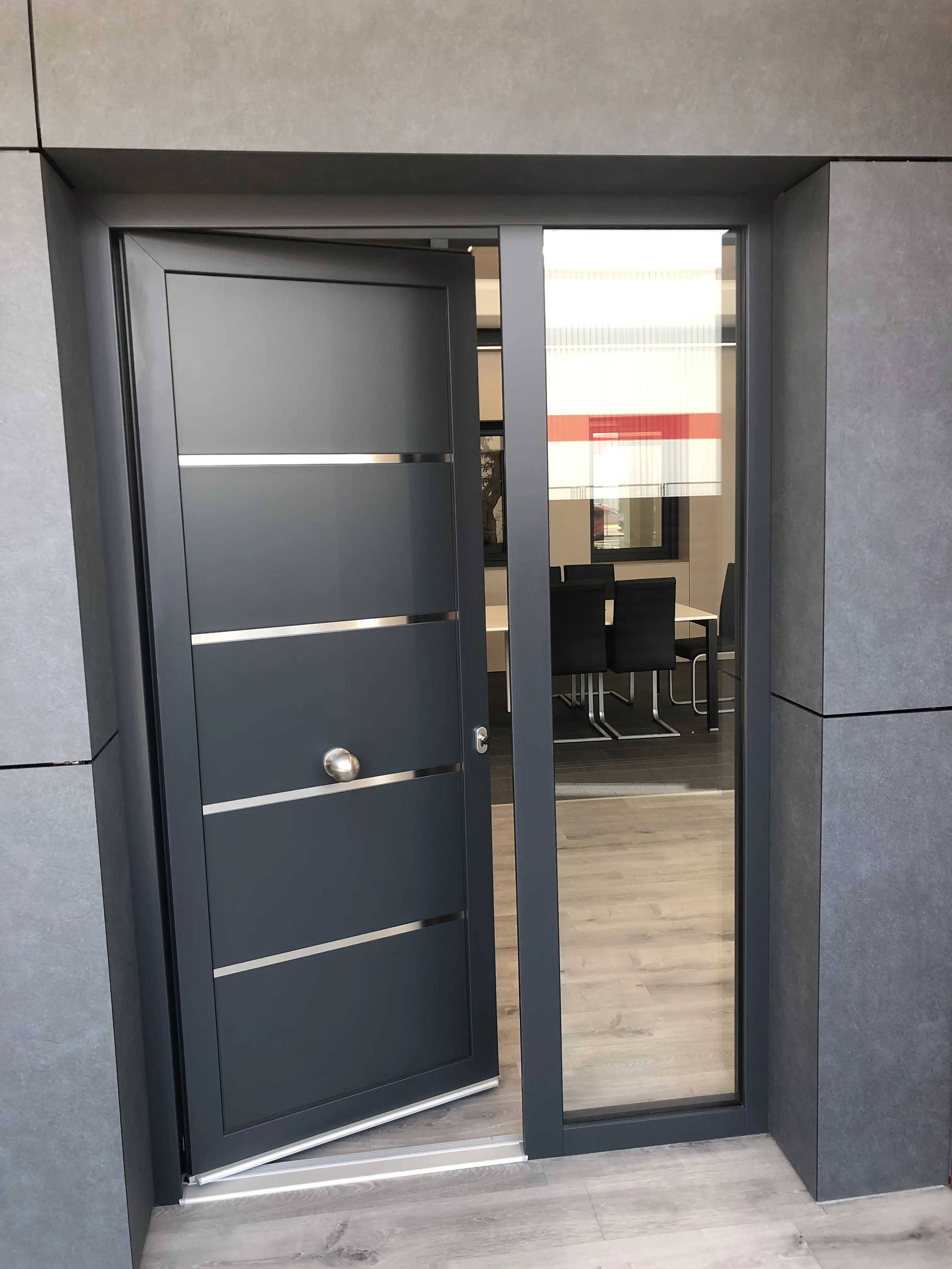 Showroom finestres girona sala PVC