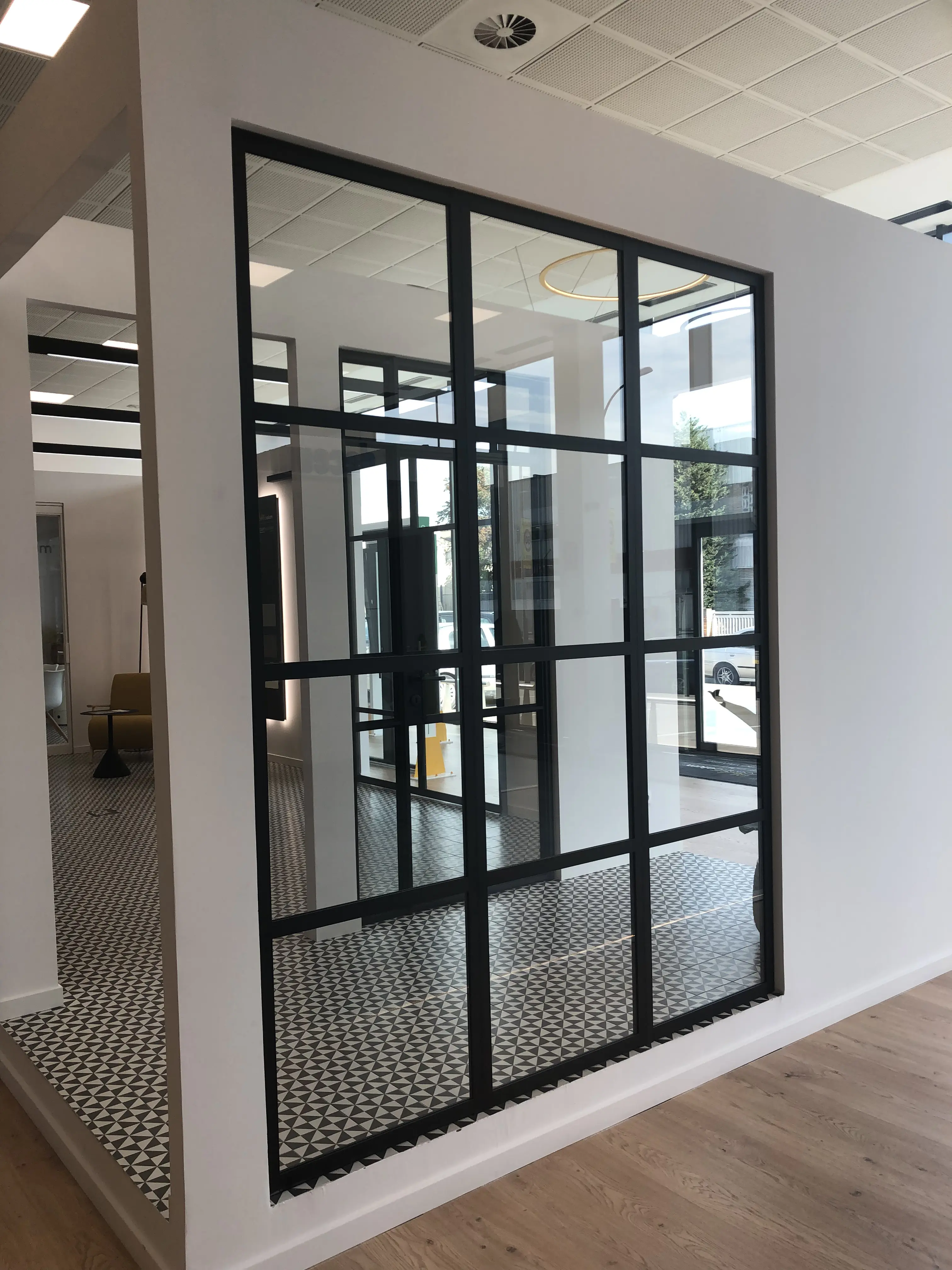 Showroom finestres girona sala PVC