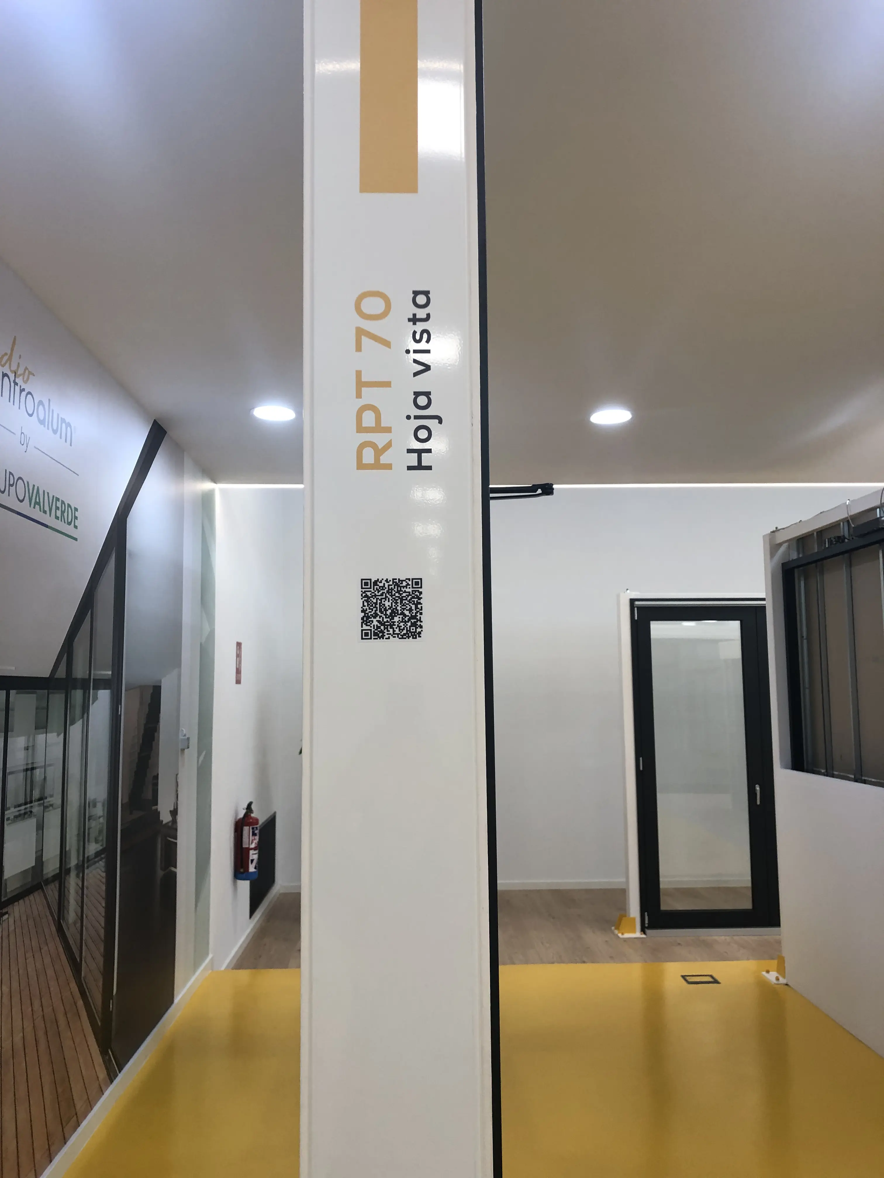 Showroom finestres girona sala PVC