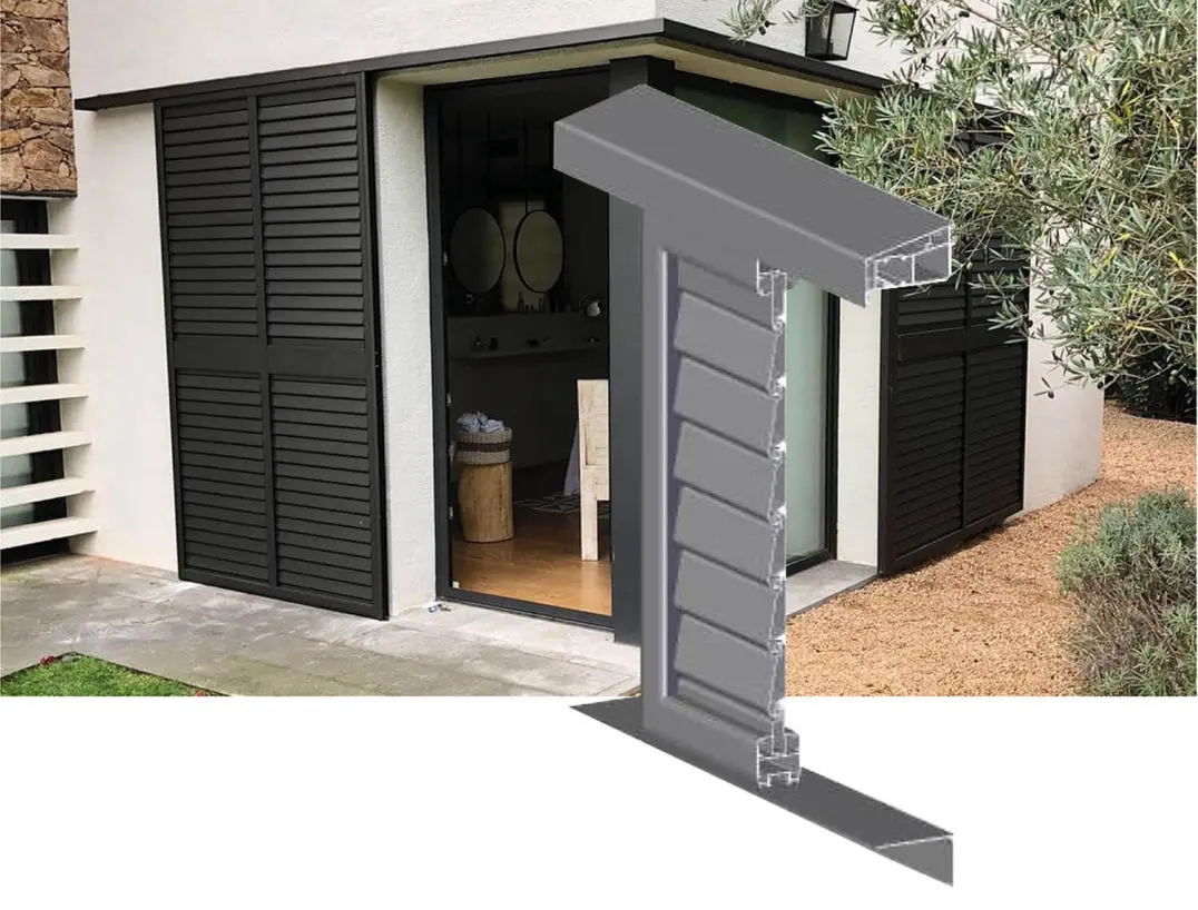 Persiana Mallorquina Alumini RENOVA CO EXTERIOR