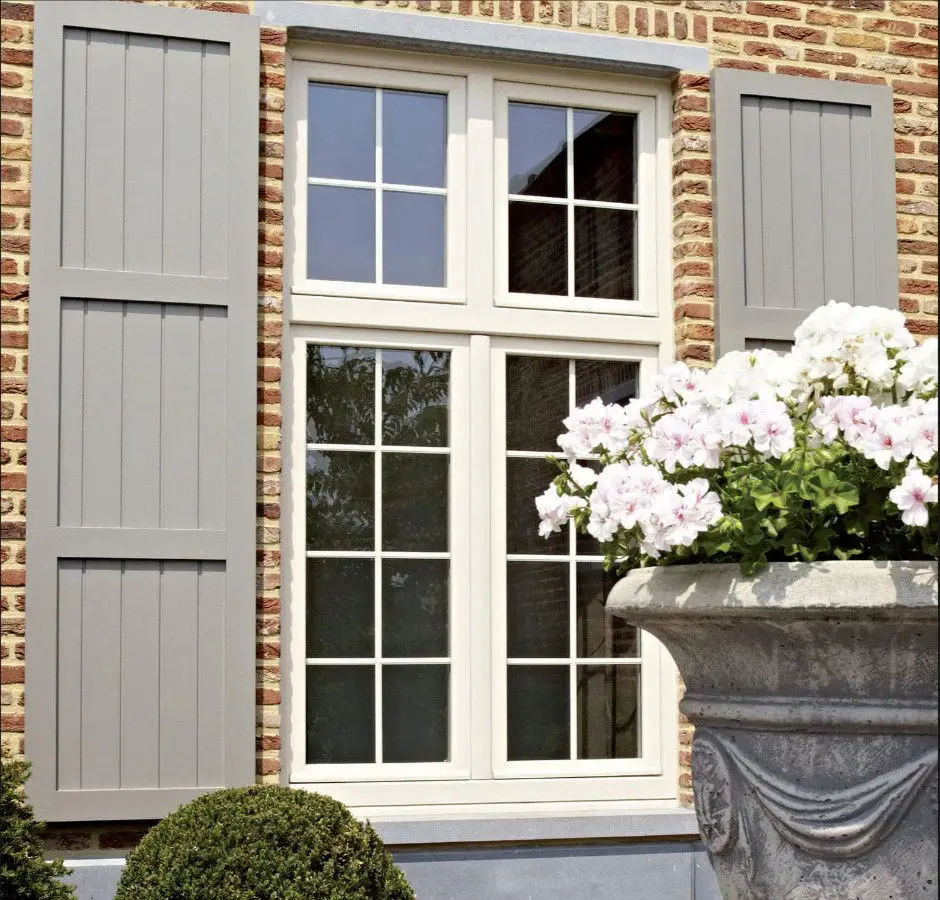 Porticones exteriores para ventanas pvc o aluminio