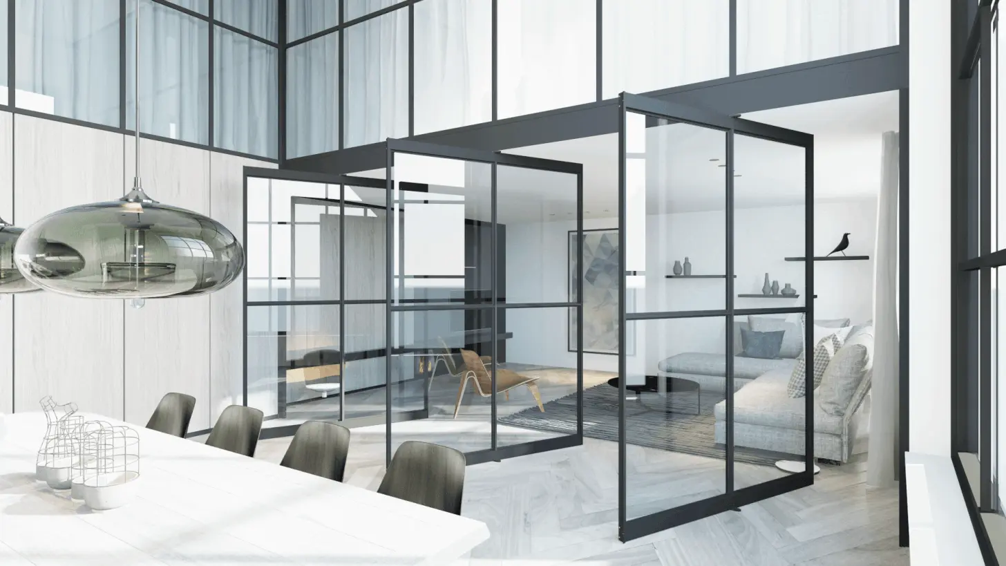 Puertas Interiores Aluminio