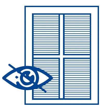 Vidrio de privacidad