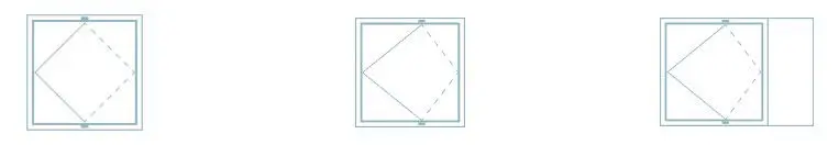 formatos de puertas pivotantes en aluminio para espacios interiores