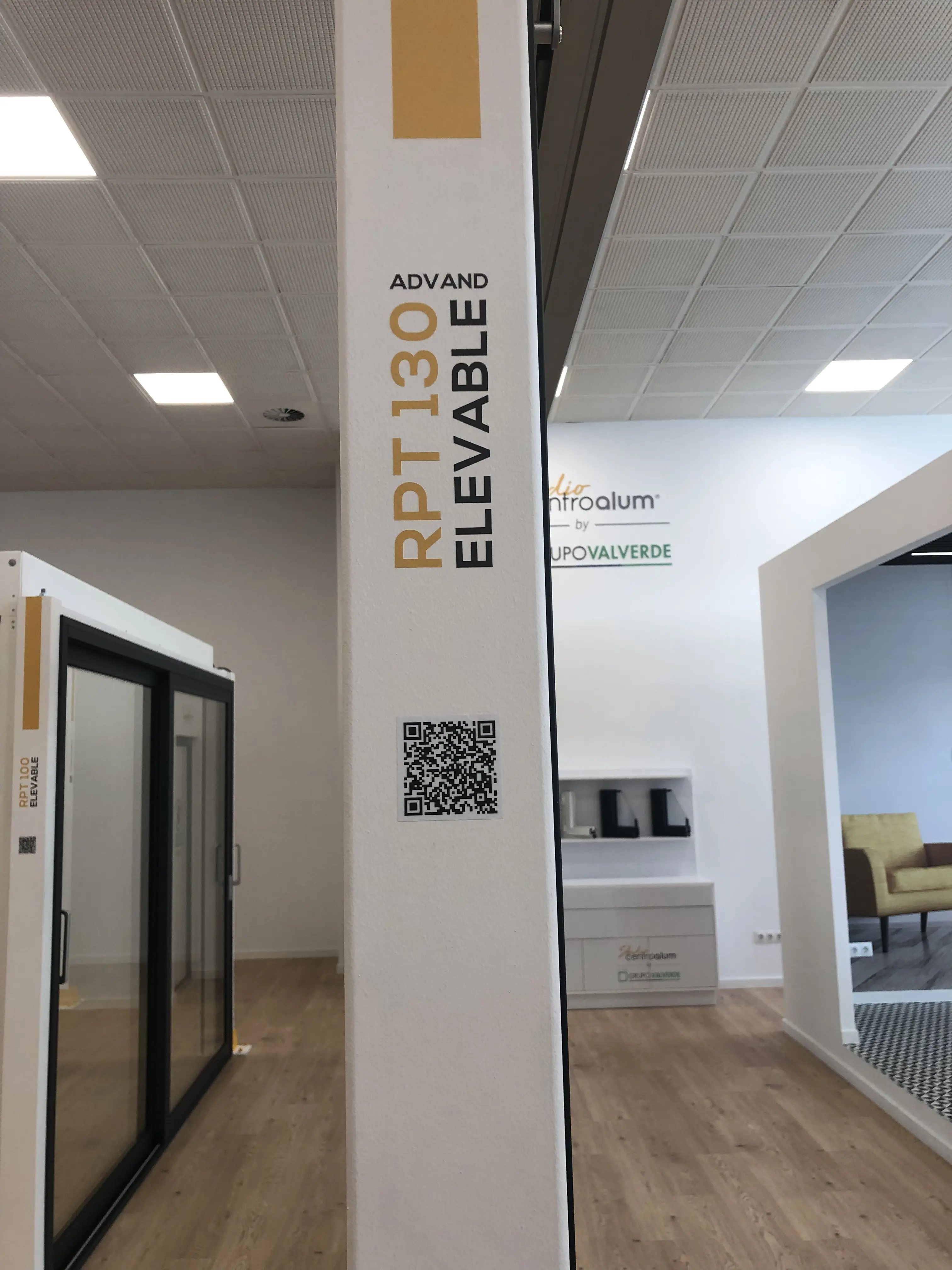 Showroom finestres girona sala PVC