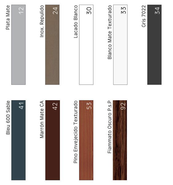 Mallorquines Colors Textures Metal·litzades