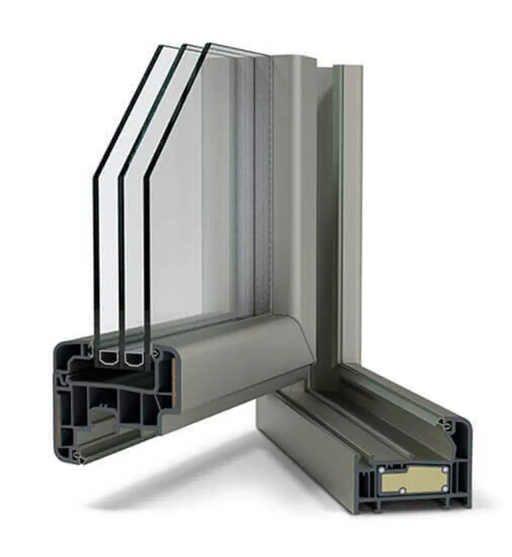 Ventanas oscilobatientes de PVC y persiana de aluminio - La Ventaneria