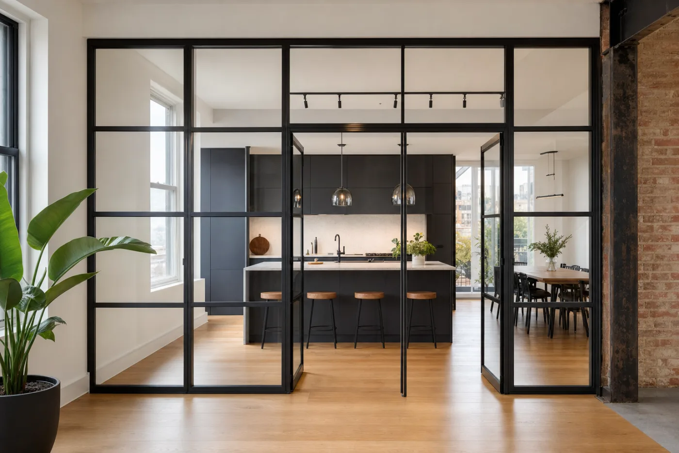Finestres d'estil crittall: l'estètica industrial