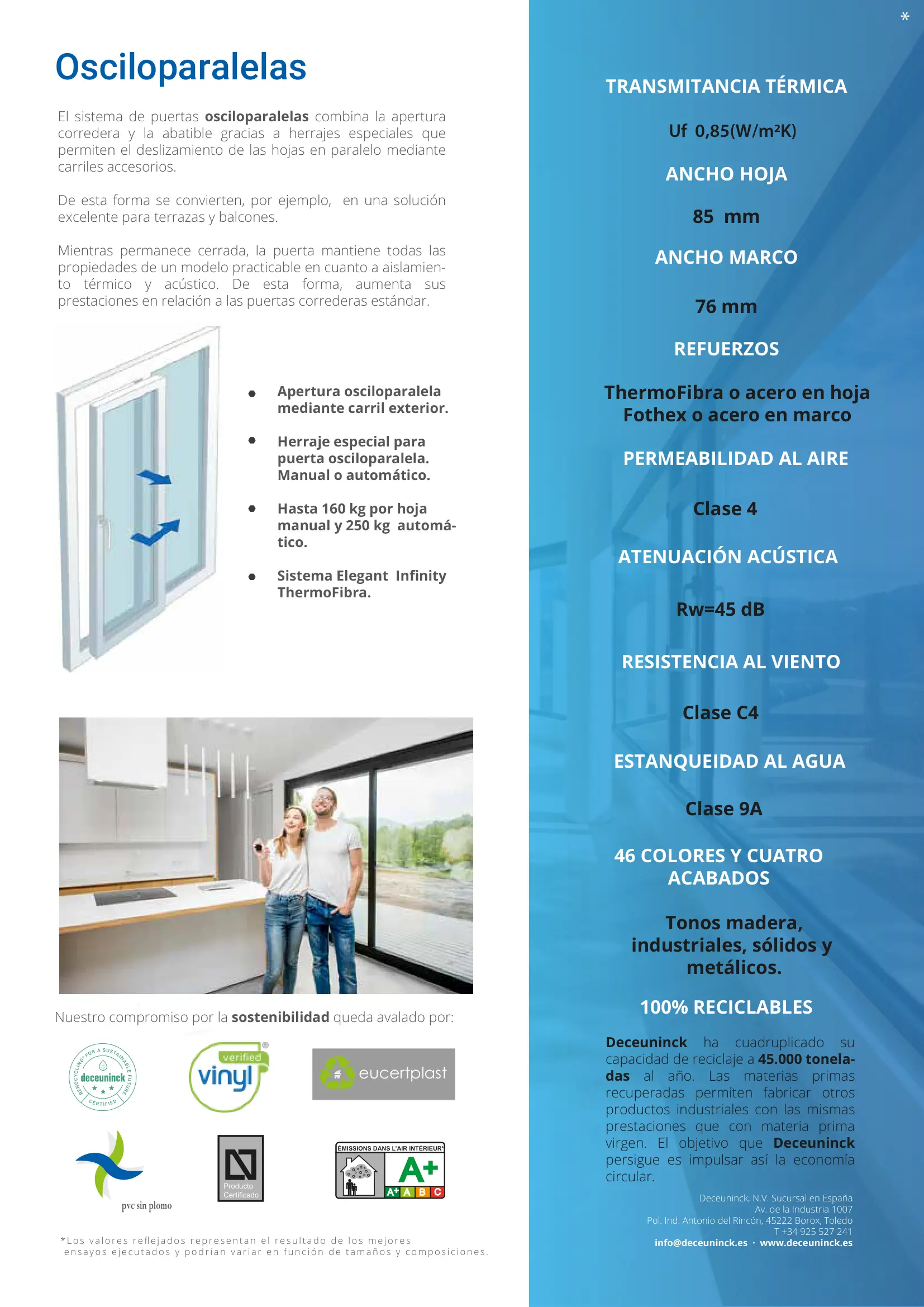 Sistema Oscillo-Paralela instal·lat mostrant la seva funcionalitat híbrida