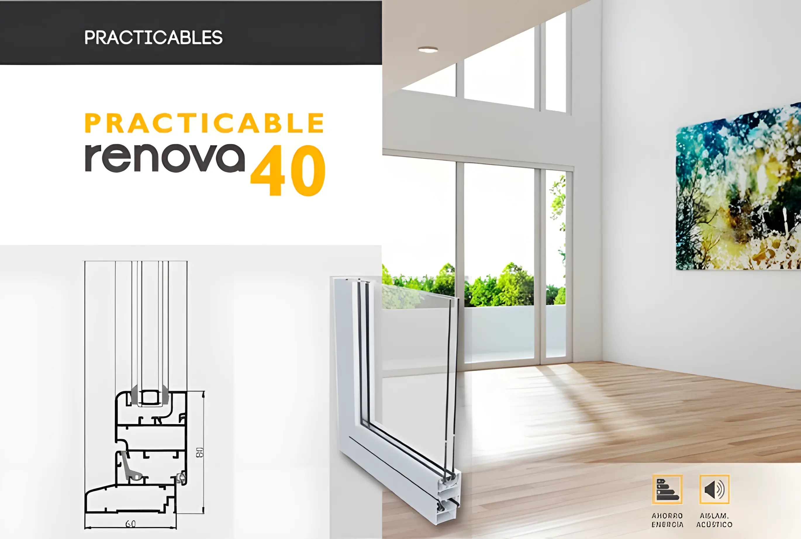 Ventana Renova PR40 instalada