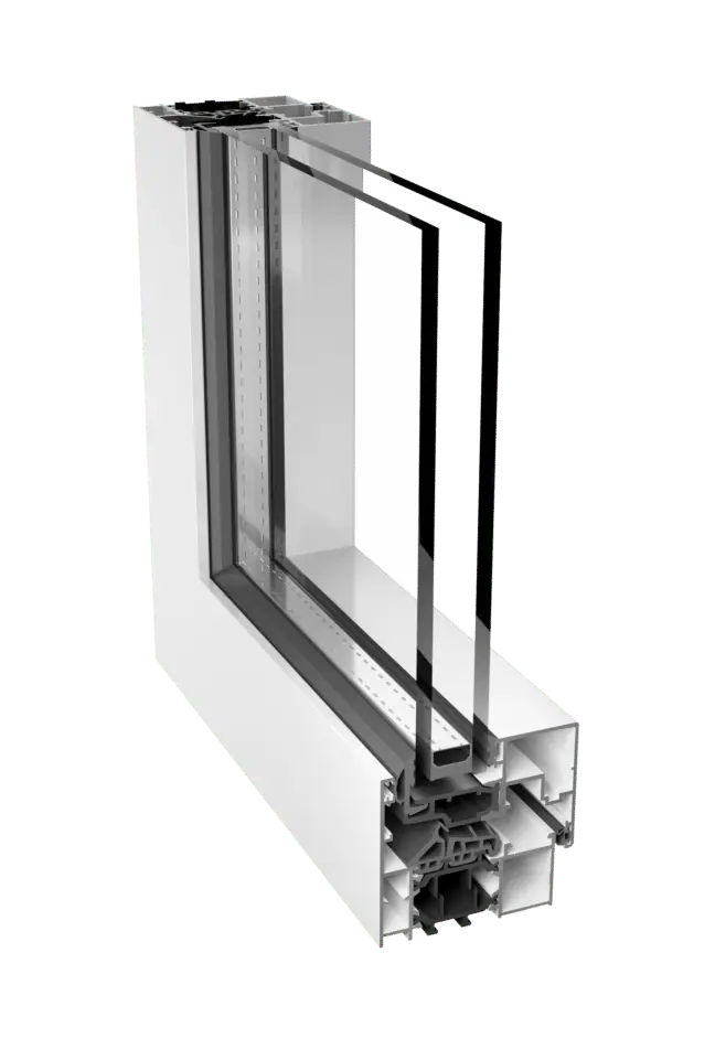 Finestra d'alumini Renova PR RPT 70 C16
