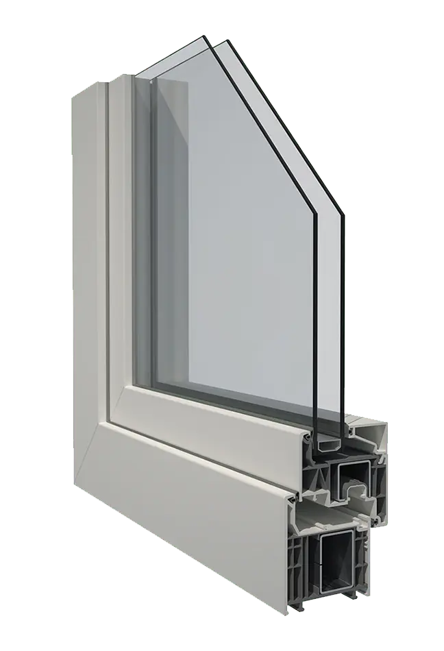 Sistema Vision Eco instalado mostrando su diseño contemporáneo y líneas esbeltas
