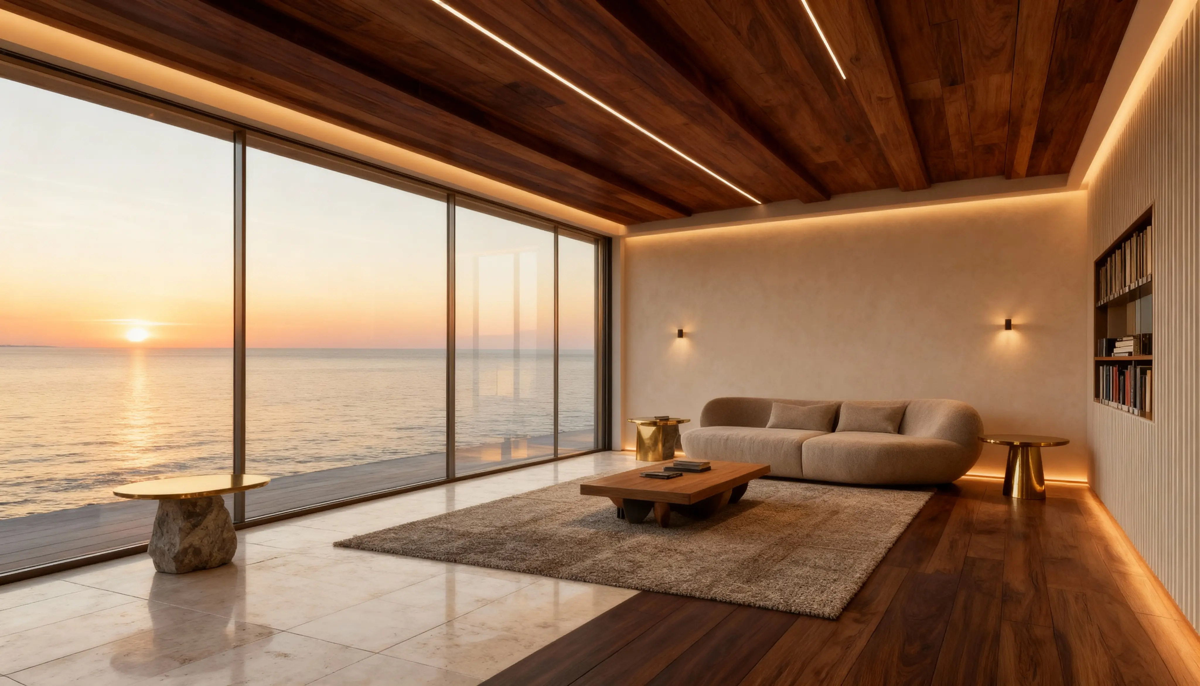 REFINE en salón con vista al mar