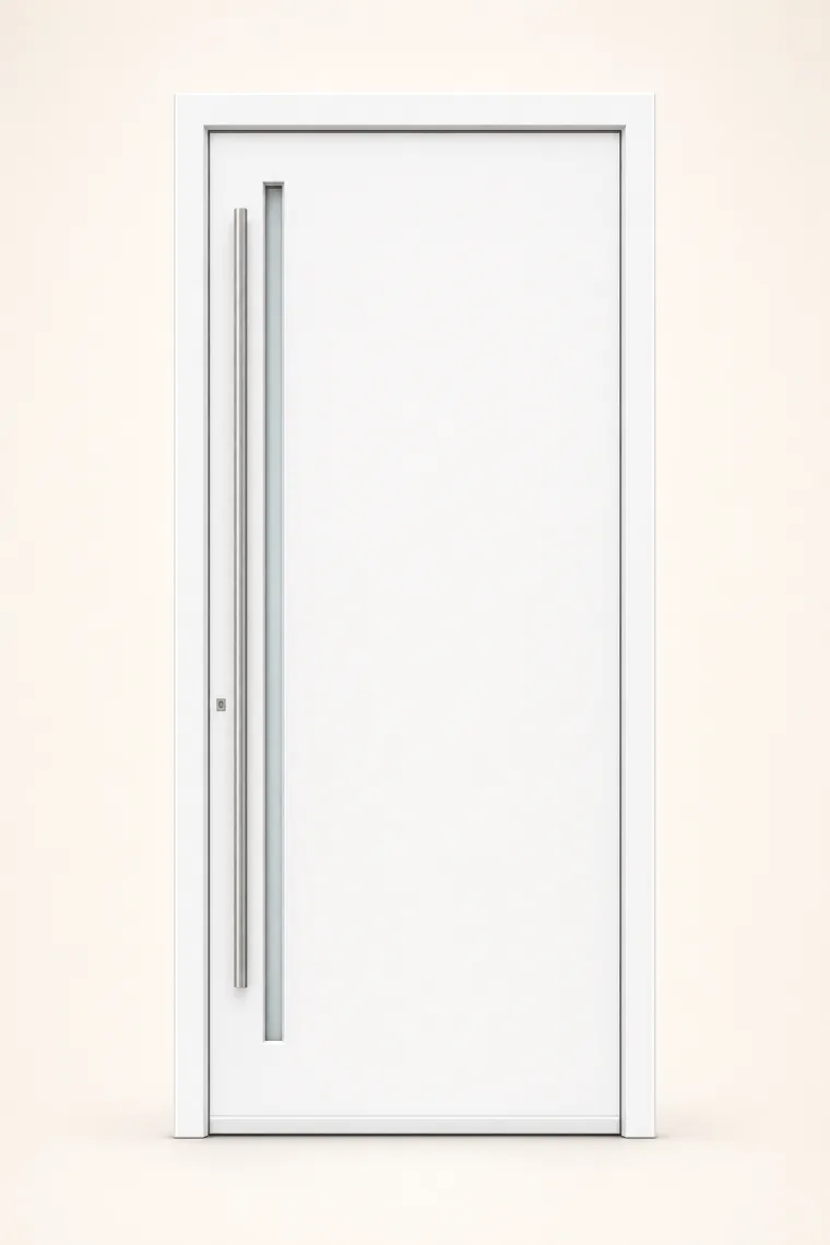 Porta d'entrada REFINE OCULTEC — model TOP-GLASS
