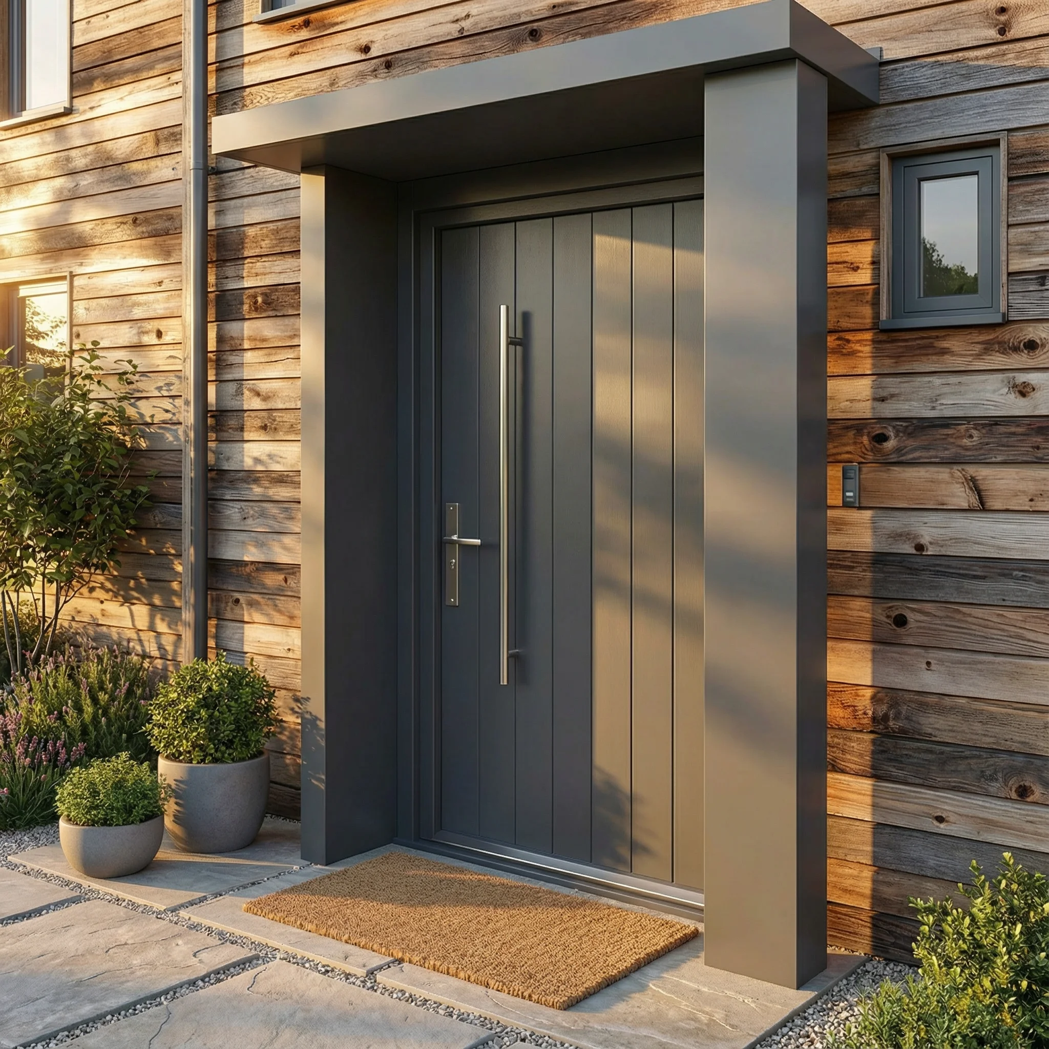 Puerta REFINE - Ángulo Exterior