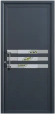 Panel puerta PVC AVANT Adra - diseño moderno con vidrio glaciar