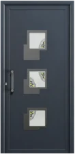 Panel puerta PVC AVANT Bravo - franja decorativa horizontal
