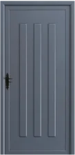 Panel puerta PVC Básica 3 - líneas horizontales simples