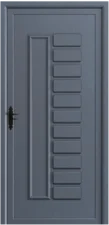 Panel puerta PVC Clásica 5 - panel con ventanita