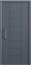 Panel puerta PVC LIDO 01 - diseño elegante con vidrio decorativo