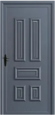 Panel puerta PVC Rústica 6 - acabado madera envejecida